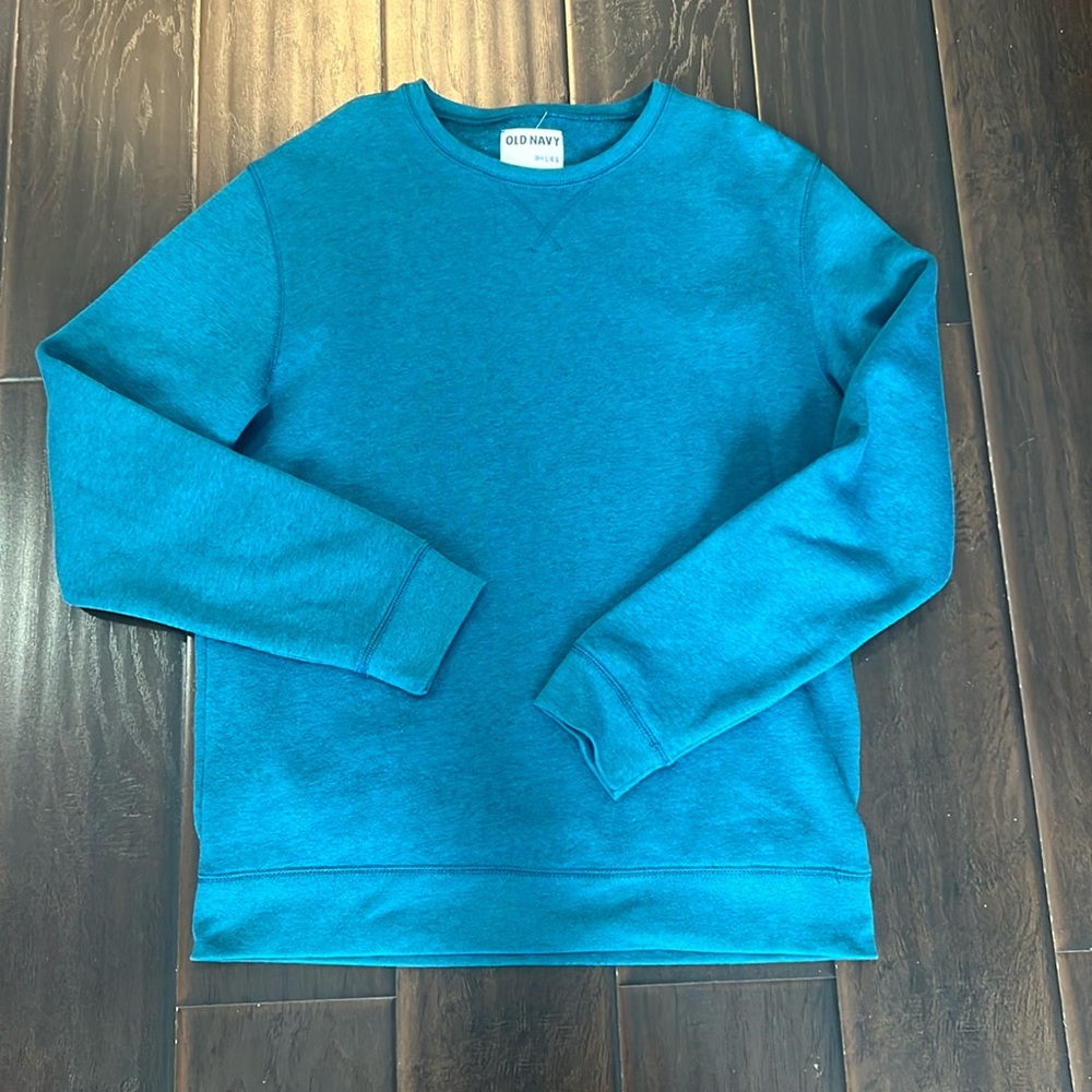 Old Navy Teal Sweatshirt, size Large